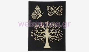 Ξύλινα διακοσμητικά για ντεκουπάζ (05196138)