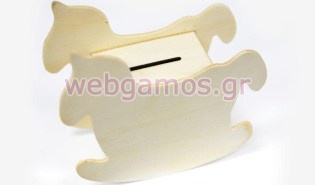 Ξύλινος κουμπάρας αλογάκι (0519615)