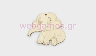 Ξύλινος Ελέφαντας μεσαίος (0519646)