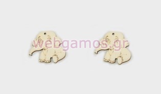 Ξύλινος Ελέφαντας μικρός (0519647)