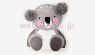 Μεγάλο Ξύλινο koala με πον πον (0519675)