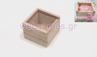 Ξύλινο Κουτί με πλέξιγκλας 6.5 (0519687)