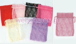 Πουγκί Δαντέλα μεγάλο (0520043)