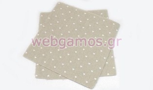 Φυσικό της άμμου πανί με καρδιά (0527149)