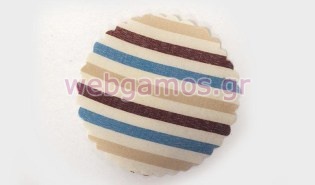 Πανάκι Ριγέ τρίχρωμο 12 εκ (0527223)