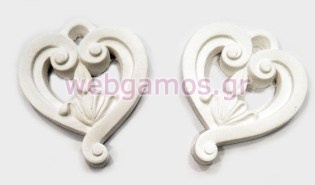 Γύψινη καρδιά μεγάλη (0532004)