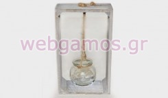 Ξύλινη Βάση με ρεσώ εκκρεμές (0619028)