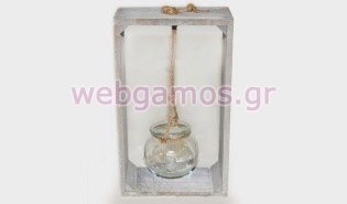 Ξύλινη Βάση με ρεσώ εκκρεμές (0619028)