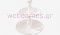 Εταζέρα Ξύλινη διώροφη πουλί (0621056)