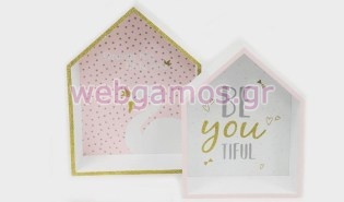 Ξύλινο Σετ κύκνος σπιτάκι (0621086)