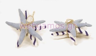 Υφασμάτινοι αστερίες σετ 3 τεμάχια (0621190)