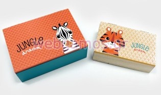 Σετ ξύλινο κουτί ζούγκλα (0621214)