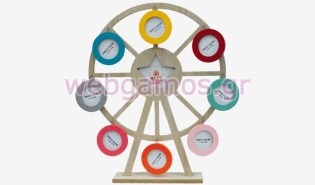 Ξύλινη ρόδα με κορνίζες (0621270)