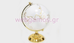 Υδρόγειος με μεταλλική βάση για ευχές (0621403)