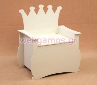Μπαούλο Βάπτισης κορώνα (07170)