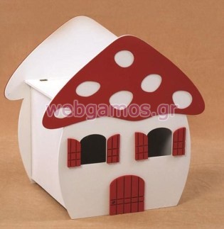 Μπαούλο Βάπτισης μανιταρόσπιτο (07-263)