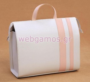 Τσάντα βάπτισης από δερματίνη (07302)