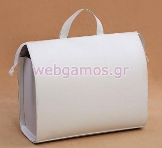 Τσάντα βάπτισης από δερματίνη (07302)