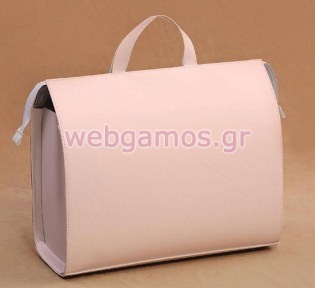 Τσάντα βάπτισης από δερματίνη (07302)