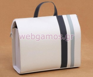 Τσάντα βάπτισης από δερματίνη (07302)