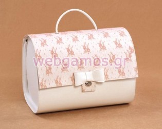 Τσάντα Βάπτισης Δερματίνη (07306)