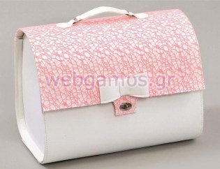 Τσάντα Βάπτισης Δερματίνη (07308)