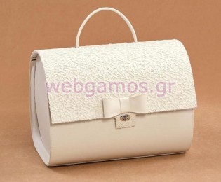 Τσάντα Βάπτισης Δερματίνη (07308)