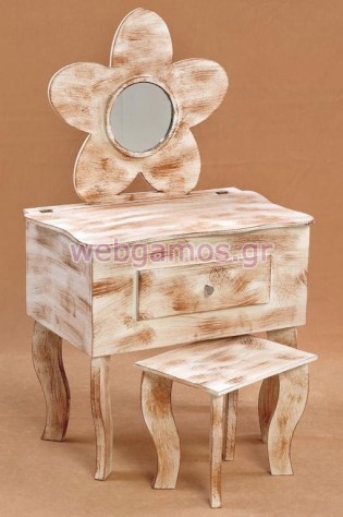 Μπουντουάρ Βάπτισης λουλούδι (07-313)