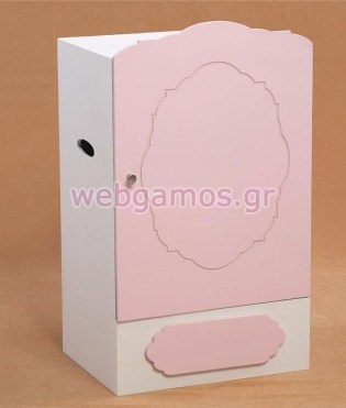 Μπαούλο Βάπτισης Ξύλινο Ντουλάπα (07362)