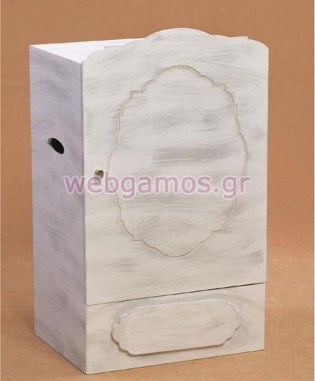 Μπαούλο Βάπτισης Ξύλινο Ντουλάπα (07362)