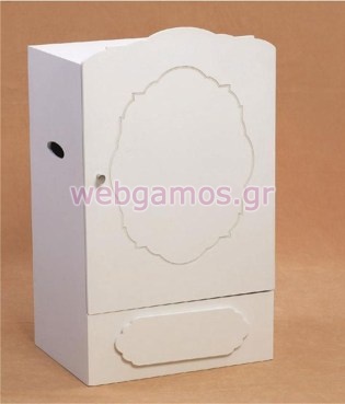 Μπαούλο Βάπτισης Ξύλινο Ντουλάπα (07362)