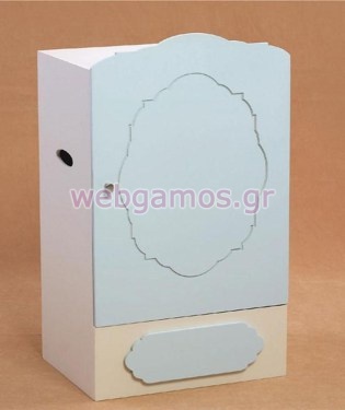 Μπαούλο Βάπτισης Ξύλινο Ντουλάπα (07362)