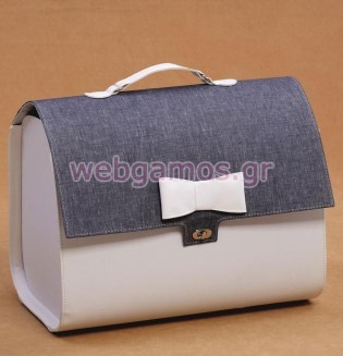 Τσάντα Βάπτισης Δερματίνη (07400)