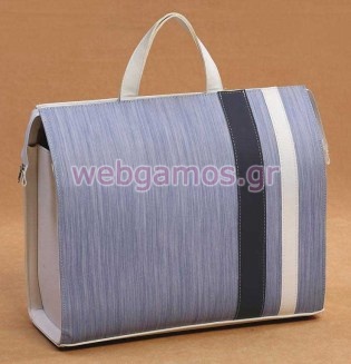 Τσάντα Βάπτισης Δερματίνη (07414)