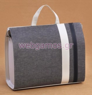 Τσάντα Βάπτισης Δερματίνη (07415)