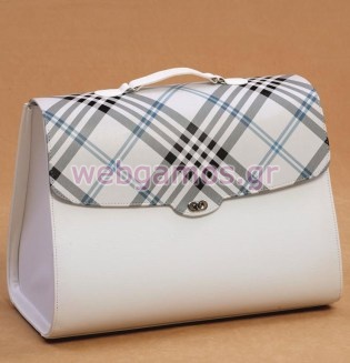 Τσάντα Βάπτισης Δερματίνη (07418)