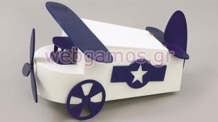 Μπαούλο Βάπτισης αεροπλάνο (07-460)