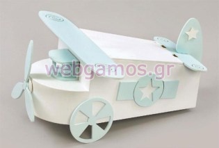 Μπαούλο Βάπτισης αεροπλάνο (07-460)