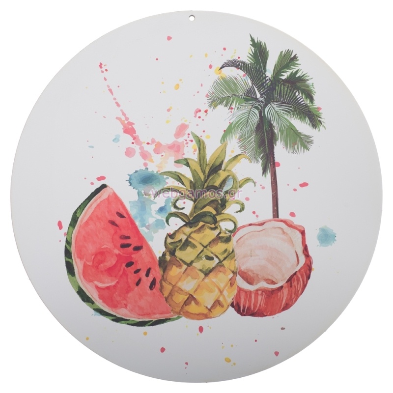 ΤΡΟΠΙΚΑ ΦΡΟΥΤΑ ΕΚΤΥΠΩΜΕΝΟ 22εκ ΝΒ428