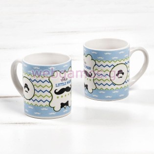 Μπομπονιέρα Κούπα μικρός κύριος (mg1701)