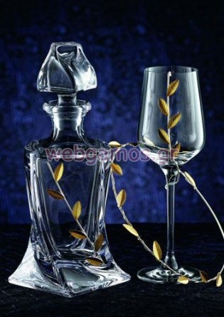 Σετ Γάμου με φύλλα ελιάς (3104)