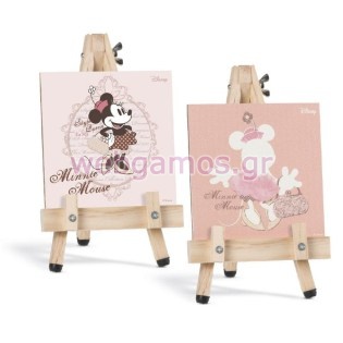 Μπομπονιέρα Βάπτισης καδράκι minnie (NA106/K)