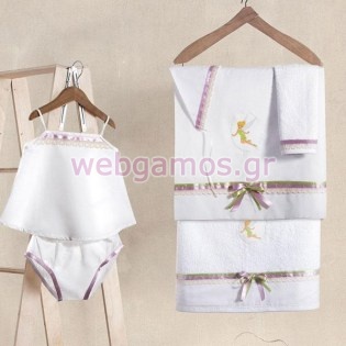 Σετ Βάπτισης tinkerbell (N412)