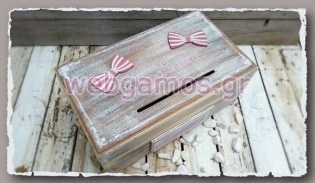 Ξύλινο Κουτί Ευχών βάπτισης (853524)