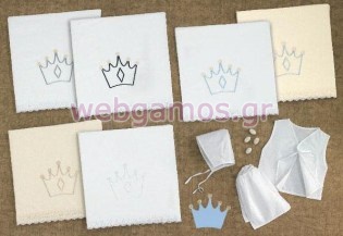 Λαδόπανα Βάπτισης κορώνα (1237)