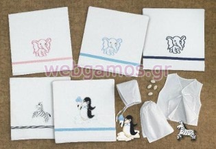 Λαδόπανα Βάπτισης ζωάκια (1303)