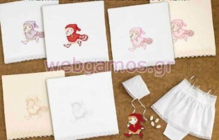 Λαδόπανα Βάπτισης Κοκκινοσκουφίτσα (1344)