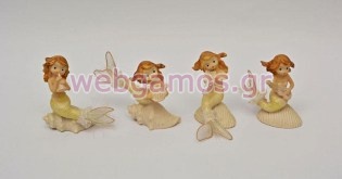 Μπομπονιέρα Βάπτισης γοργόνα (14165)