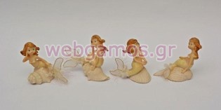 Μπομπονιέρα Βάπτισης γοργόνα (14166)