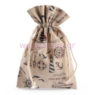 Μπομπονιέρα  Πουγκί vintage (Τ14-79Λ)